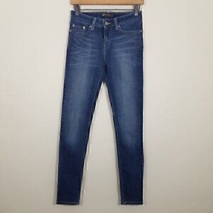 Levi's Black Tab 535 Legging Stretch Jeans Size 7